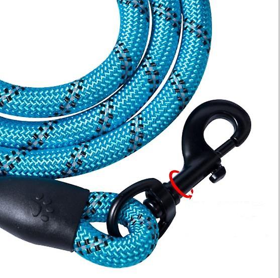 orange Pet Reflective Traction Rope Round Rope Nylon Dog Anti-lost Leash AZ19539