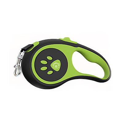 green Automatic telescopic traction leash for pet dogs,Nylon Dog Traction Rope AZ19928